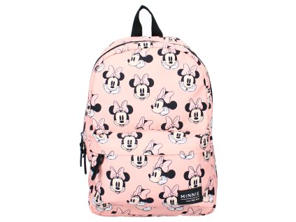 Udržateľný školský batoh Disney Minnie ružový