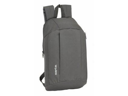 SAFTA Basic úzky mini batoh - sivý / 8L