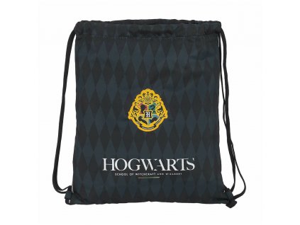 Safta vak na prezuvky a šport Harry Potter Hogwarts - čierne