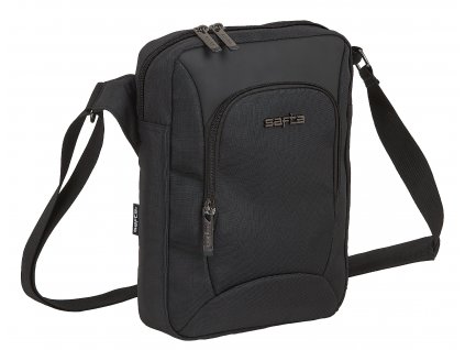 SAFTA BUSINESS pánska crossbody taška na tablet 10,6" - čierna