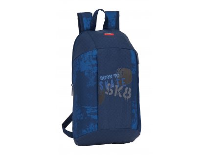 SAFTA Basic úzky mini batoh Skate - modrý  / 8L