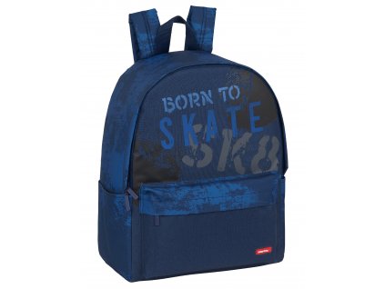 SAFTA školský jednokomorový batoh 14.1" Skate - modrý / 16L