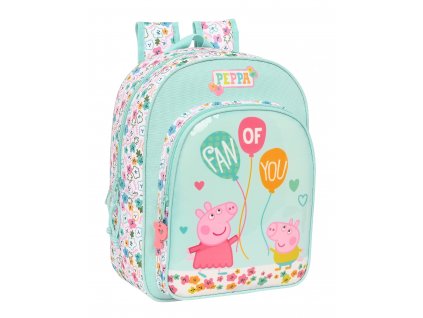 SAFTA Peppa Pig predškolský batoh "COSY CORNER" 34 cm - 9L