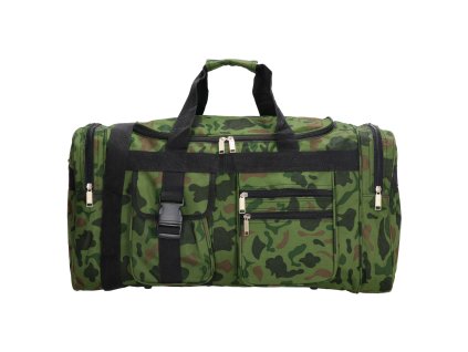 Športová / cestovná taška Camoufla 41 L - maskáčová zelená