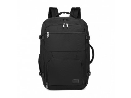 KONO cestovný batoh a taška v jednom EM2207 - čierny - 38L