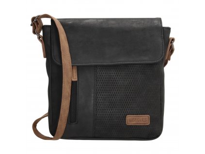 Beagles Brunete dámska crossbody kabelka - čierna