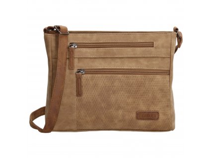 Beagles Brunete dámska crossbody taška 23,50 cm - taupe