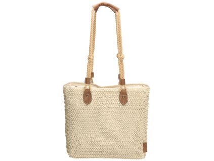 PE-FLORENCIA Natural life dámska shopper kabelka - svetlá natural