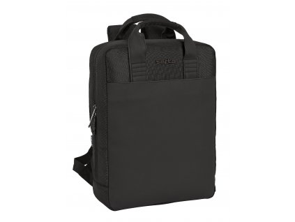 SAFTA BUSINESS "BLACK" 13,3'' + USB batoh - čierny - 13L