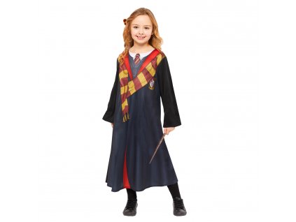 Dievčenský karnevalový kostým HP - Hermiona Grangerová - so šálom