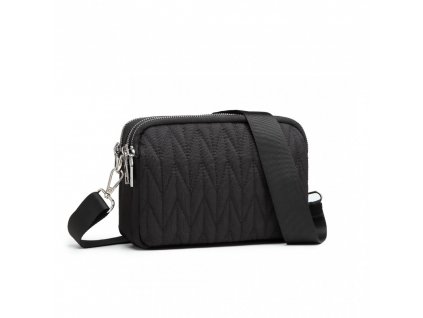 KONO dámska crossbody kabelka Sofia - čierna