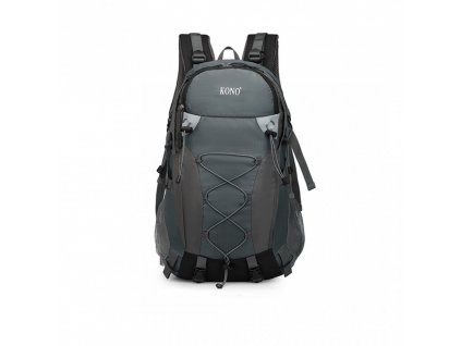 KONO outdoorový športový/turistický batoh 40L - šedá