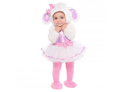 Amscan detský karnevalový kostým malá ovečka