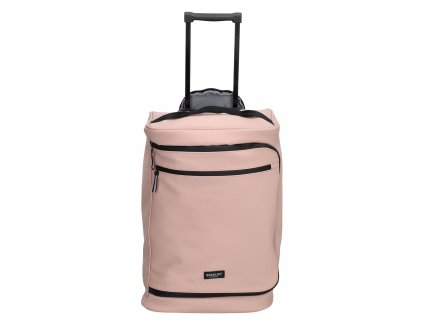 Beagles Originals Wateproof vodeodolná cestovná taška na kolieskach - svetlo ružová - 31L