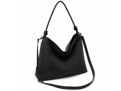 Miss Lulu elegantná kabelka LG2324 -čierna