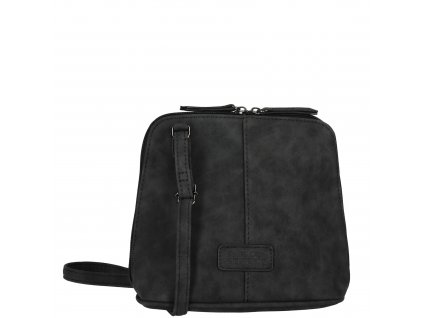Enrico Benetti Kensi crossbody taška z PU kože - čierna