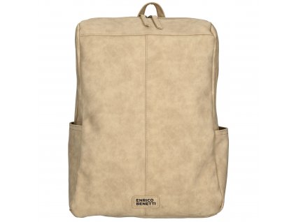 Enrico Benetti Kensi dámsky batoh na notebook 15" - taupe - 15,5L