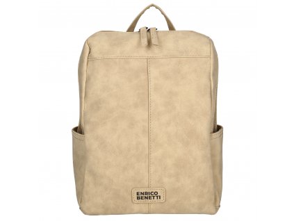 Enrico Benetti Kensi dámsky batoh na tablet 10" - taupe - 6L