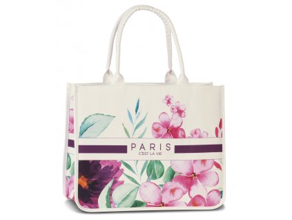 Punta Paris dámska shopper taška - Flower - 18L