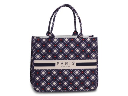 Punta Paris dámska shopper taška - Hearts - 18L