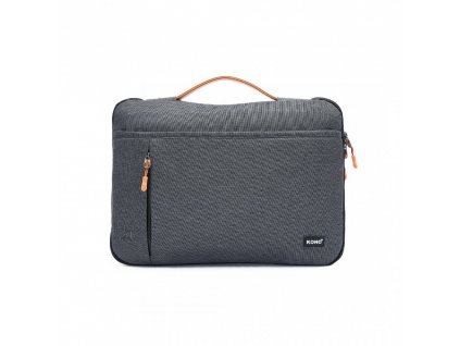 Kono aerodynamické vodeodolné púzdro na notebook 15,6" - L - sivá