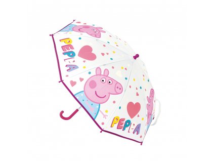 Safta Peppa Pig "HAVING FUN" manuálny dáždnik 46 cm
