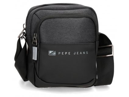 Pepe Jeans Jarvis pánska malá taška cez rameno - čierna