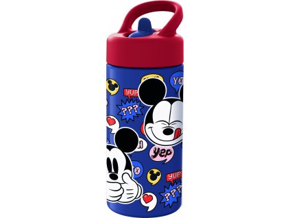 Fľaša na vodu 410ml MICKEY MOUSE "Happy Smile"