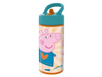 Fľaša na vodu 410ml PEPPA PIG "Having Fun "