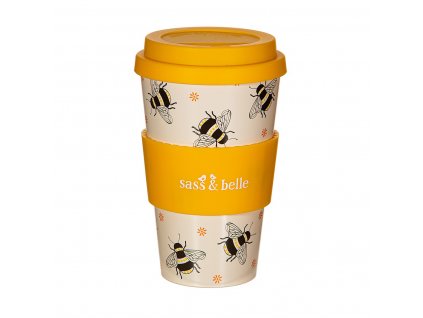 Sass & Belle cestovný hrnček na kávu Včely