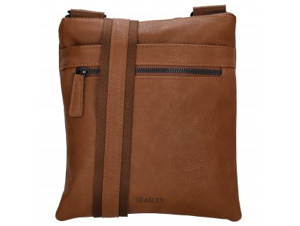 Beagles Toledo pánska taška cez rameno - koňaková
