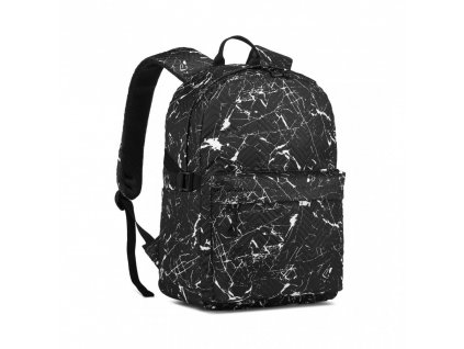 Kono vodeodolný školský batoh na notebook 22L - čierny