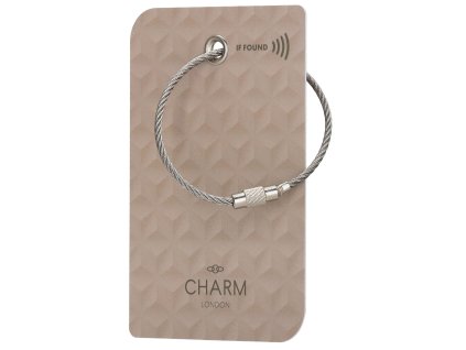 Charm London inteligentný štítok na batožinu Retreev
