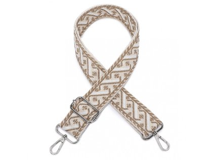 Náhradný popruh na crossbody tašku Miss Lulu - khaki