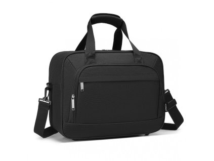 Vodeodolná príručná taška s priehradkou na notebook Kono - čierna - 22 L