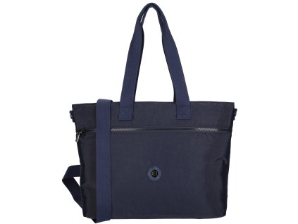Dámska shopper taška Crinkle Enrico Benetti 15" - navy