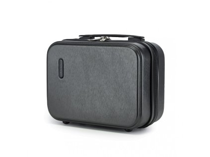 Toaletný kufrík na batožinu KONO - ABS+PC - 9,6 L - sivý