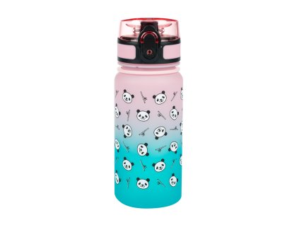 Tritánová fľaša na pitie BAAGL Gradient Panda - 350 ml