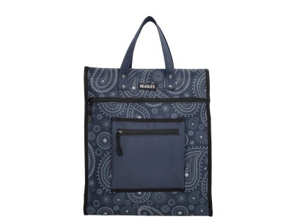 Beagles Shop & Go shopper taška 25L - navy vzorovaná