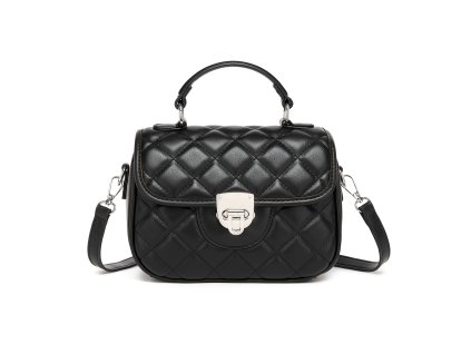 Dámska elegantná kabelka Miss Lulu - čierna