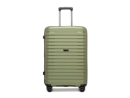 Rozšíriteľný polypropylénový kufor Kono 76 L - zelený