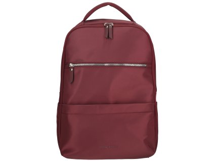 Dámsky batoh na notebook 15" Enrico Benetti Caroline 22 L - burgundy