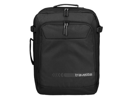 Cestovný batoh a taška 2v1 Travelite Kick Off 37 L - čierny - 50x37x20 cm