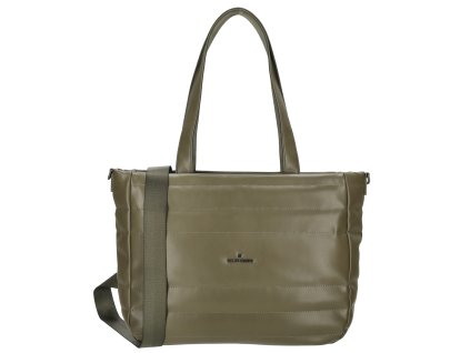 Dámska shopper taška Enrico Benetti Romy - olivová - 43x30 cm