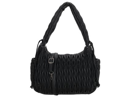 Dámska kabelka cez rameno Charm London West End - čierna - 24x30 cm