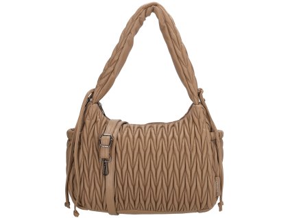 Dámska kabelka cez rameno Charm London West End - mocha - 24x30 cm