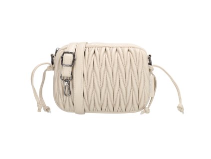 Dámska crossbody kabelka Charm London West End - béžová - 15x20 cm