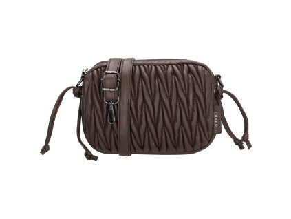 Dámska crossbody kabelka Charm London West End - hnedá - 15x20 cm