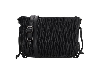 Dámska crossbody kabelka Charm London West End - čierna - 25x20 cm