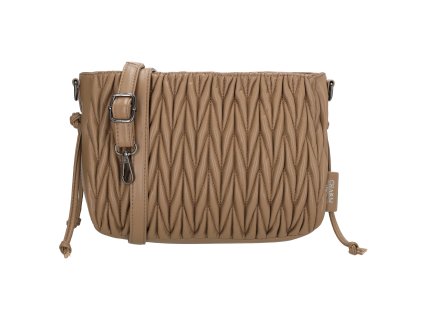 Dámska crossbody kabelka Charm London West End - mocha - 25x20 cm